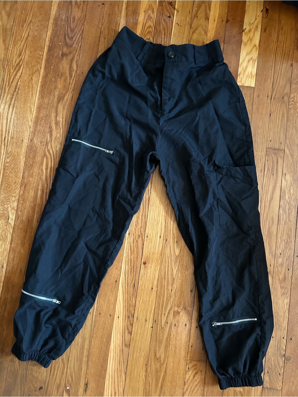 Black Cargo Pants